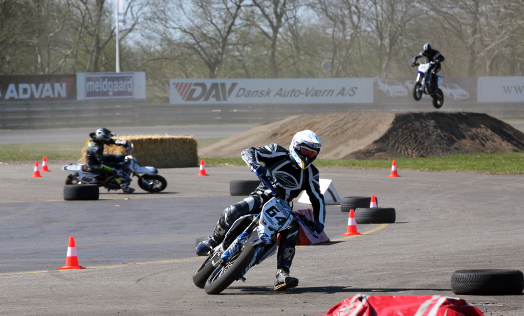 De sjove Motard motorcykler kommer igen på Padborg Park
(Foto: Motorsporten.dk)